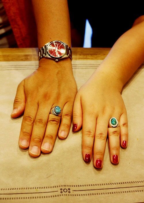 Turquoise Ring.